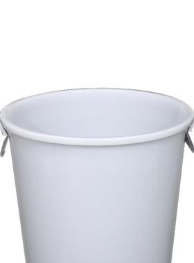 加8厚2柄0L塑料CTS铁圆桶大号水桶带盖蓝色大白容量化工桶塑胶垃