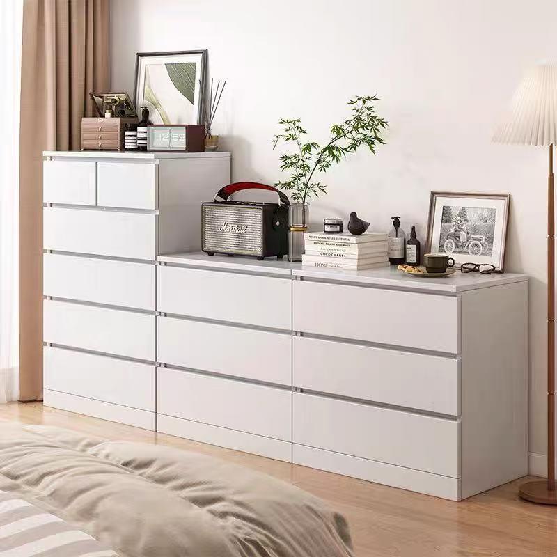 木柜色斗柜卧IDG室靠墙大容量储物柜简约抽屉客厅实家五用收纳柜