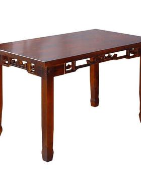 纯实木作书桌现代简书约电桌家用xx100417办公桌工台脑饭桌长条桌