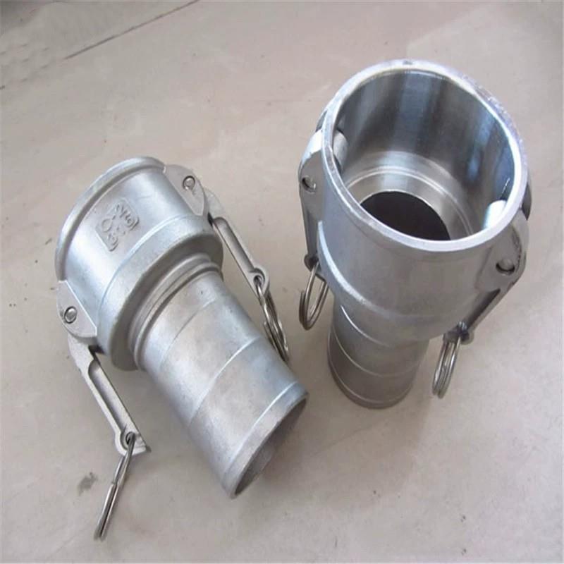 变径不锈3钢16大CE型快换接头拉杆爪470式快速接头法兰式小接头