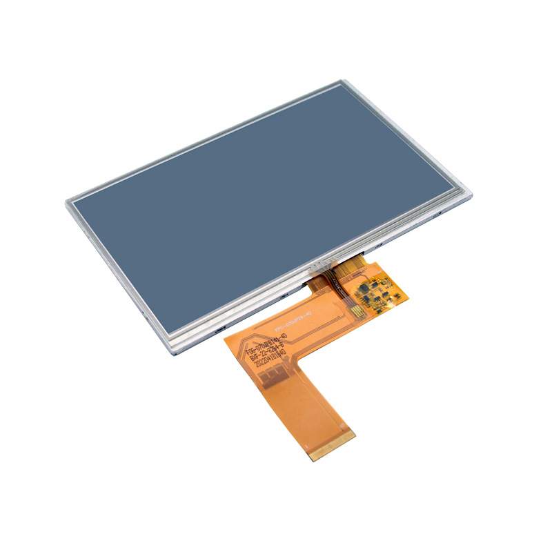 7寸TTL 40Pin 800*480车载导航人机界面 电阻触摸一体 液晶触摸屏