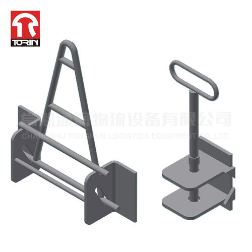 通润TG-LK13前后牵引重型牵引装置工位器具料架车铸钢牵引拖钩