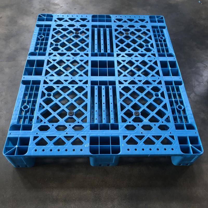 网格叉车塑胶卡板物流注塑防潮垫板货架仓库货物川字塑料托盘
