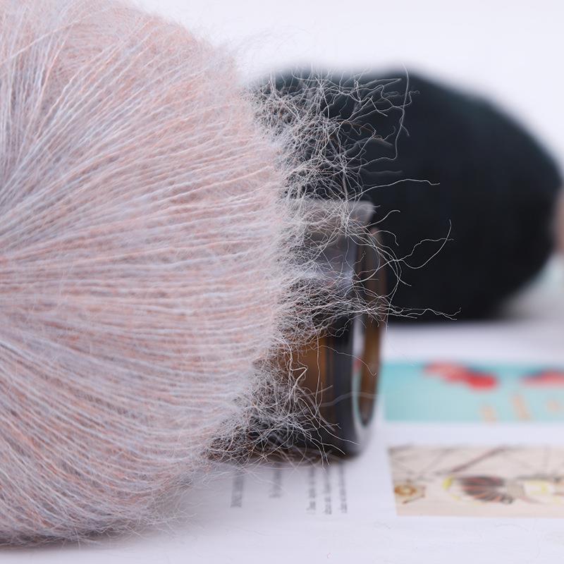 直销新款高比例 真丝柔软亲肤钩针编织手编线 可钩可织