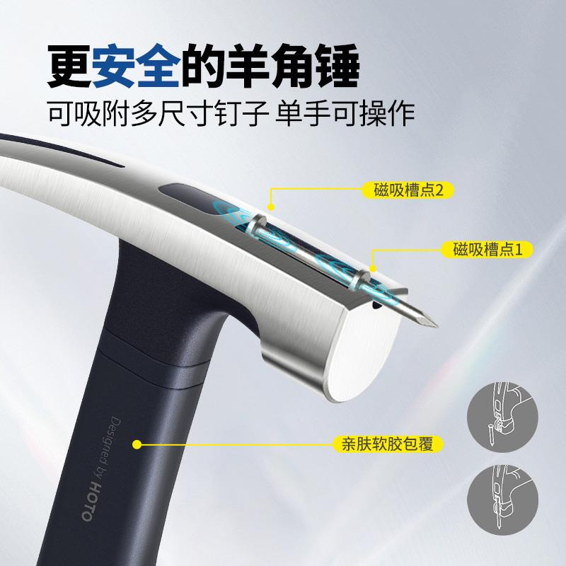 HOTO小猴手动螺丝刀套装家用工具箱家庭五金收纳箱装拆多功能扳手
