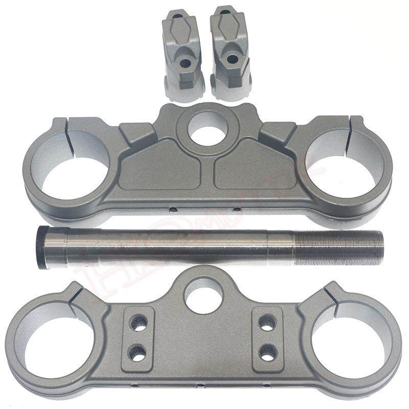 新款直销越野摩托车配件改装 倒置减震45/48mm方向器铝合金上下连