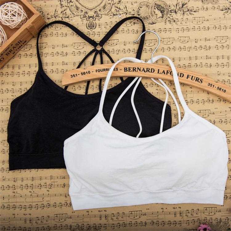 新款直销无缝降落伞内衣女美背文文胸