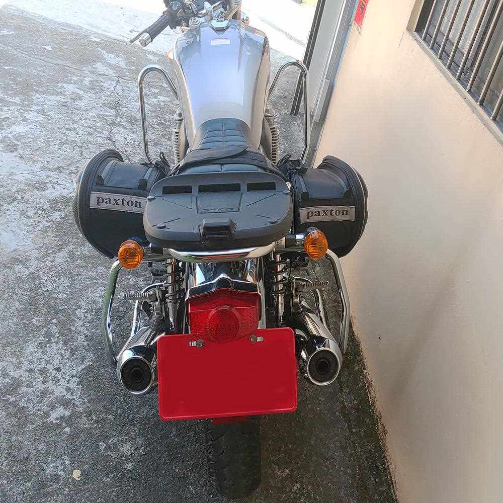 新款直销摩托车侧面收纳机动车马鞍包头盔包多功能骑行旅行包防水