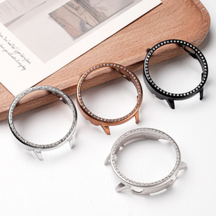 适用于oppowatchx2mini仿钻保护壳半包时尚高级带钻新款保护套女款防摔防刮智能手表镂空保护外壳表盘保护壳