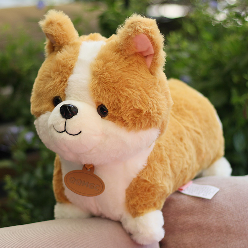 可爱柯基犬毛绒玩具小狗狗公仔