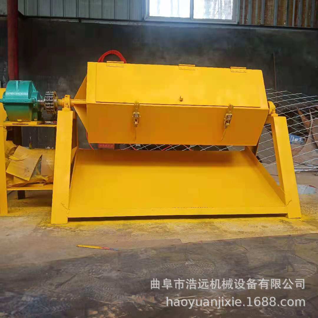 鹅卵石大理石滚筒抛光机石头铁块去棱角打磨机红砖地砖磨光机