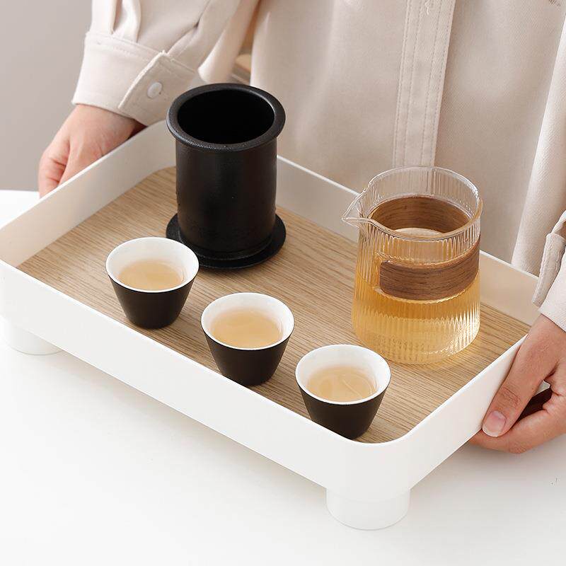 高硼硅玻璃旅行茶具便携式快客杯随身收纳包套装露营一人饮茶具