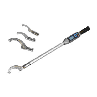 测M16螺母和螺栓扭力扳手声光报警数显扭矩扳手可调式 测力矩扳手