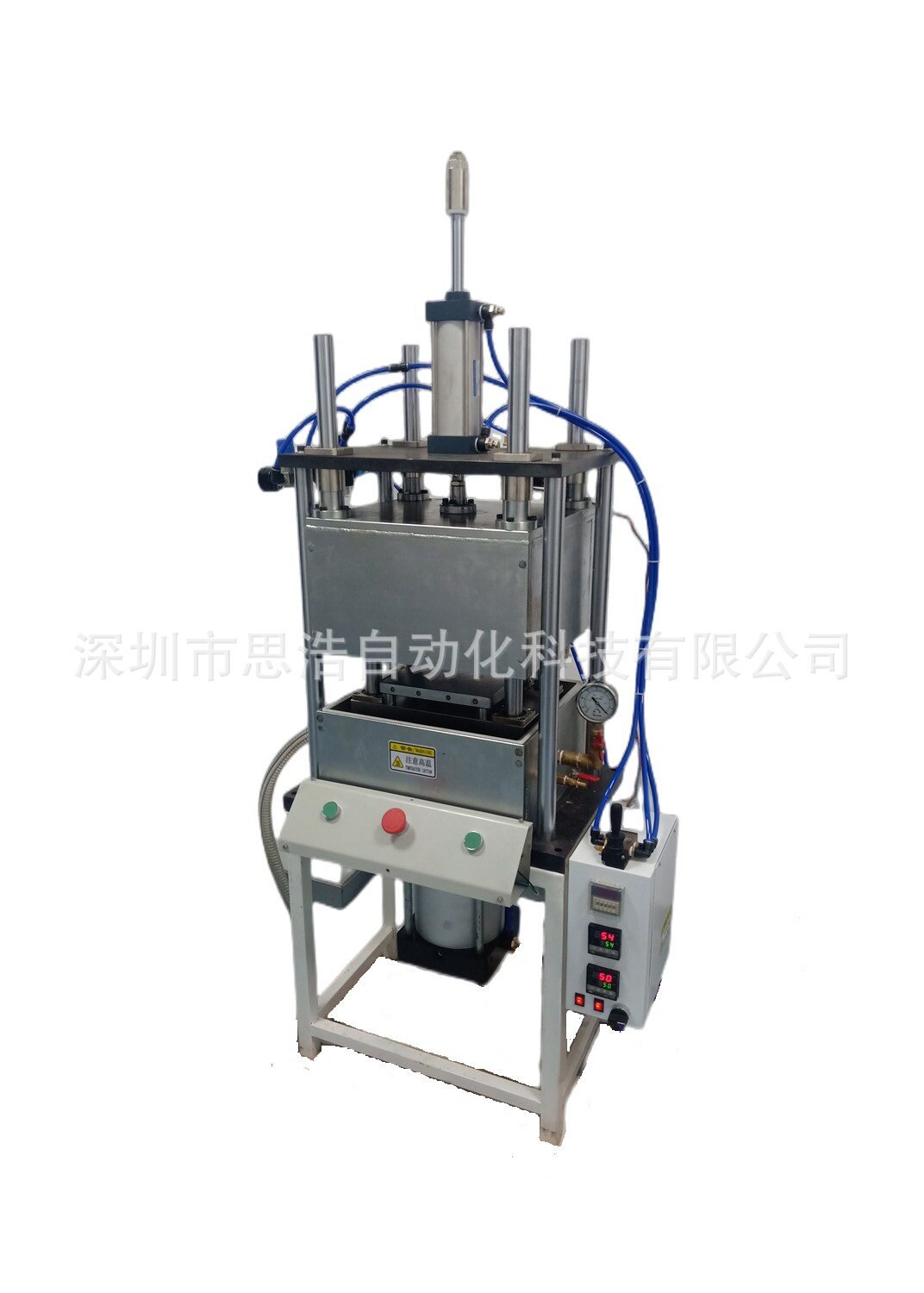 可选配水冷 SH-CV300-DH200 发热板及压力按需 实验室真空热压机