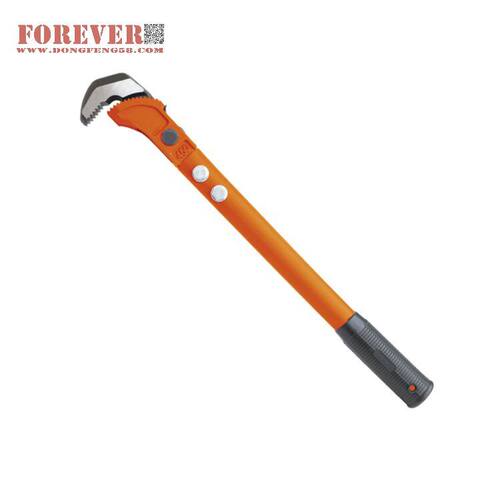 华丰巨箭快速管子钳18寸450mm钢筋扳手管钳扳手水管钳HF-8191018