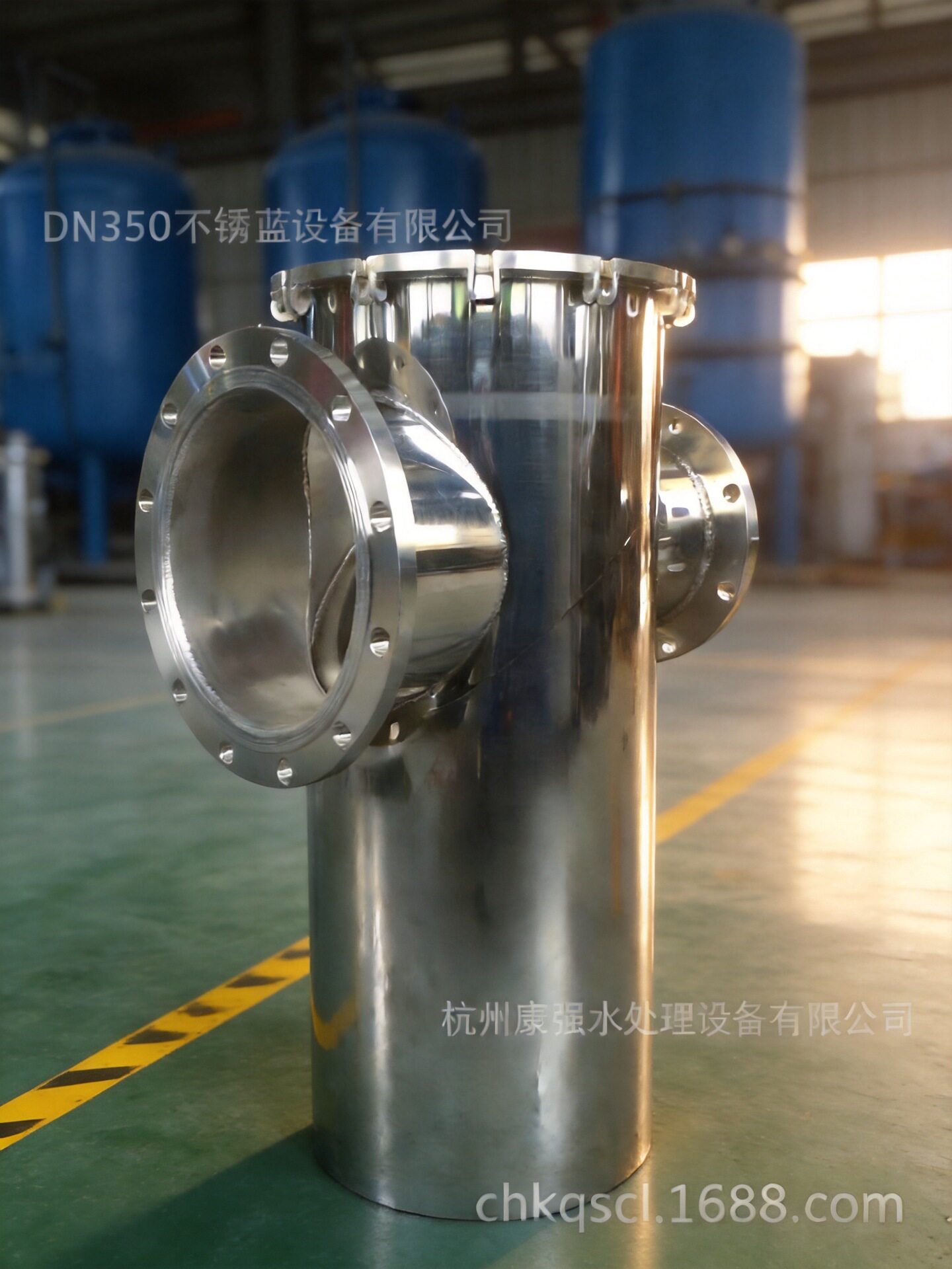 【湖州供应】DN350 不锈钢304 316L滤网 蓝式过滤器 毛发过滤器