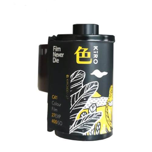 澳洲原装FilmNeverDie色IRO400色KIRO黑豹135胶卷