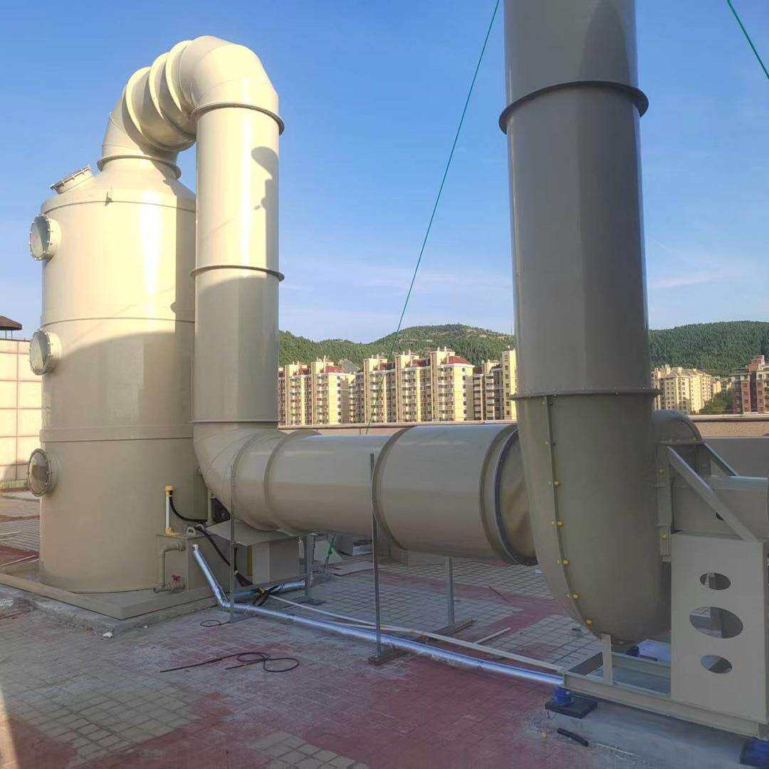 实验通风管道安装通风系统设备设计喷淋设备现货供应大型室外风机