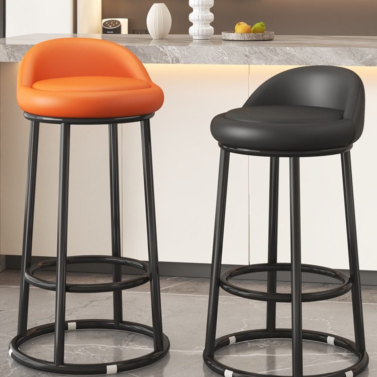 高脚凳子轻奢吧台椅子靠背椅酒吧椅铁艺家用岛台椅前台收银台吧椅,电子元器件市场,电线扎带/束线带,淘宝优惠券,粉丝福利购,淘宝优惠卷