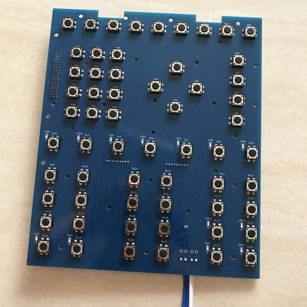 全新伊士通电脑按键板NUC7.820.211C.伊之密/海太注塑机按键板