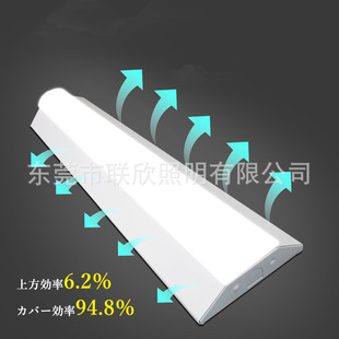 おしゃれなLED一体型照明器具支架灯盘 40W室内厨房基座灯天棚灯