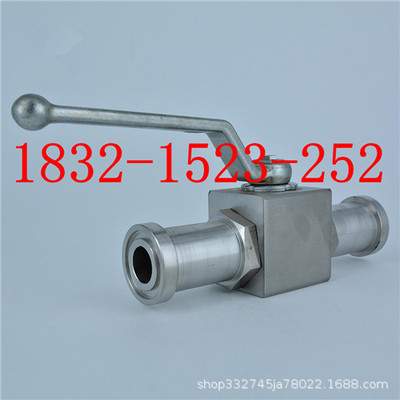 厂家直销KHB/BKH-SAE-FS-210-20带SAE接头高压球阀DN20 PN210bar