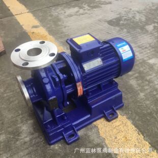 IHW65-315IC不锈钢二级电耗管道泵 YE4两级能耗中间管道泵