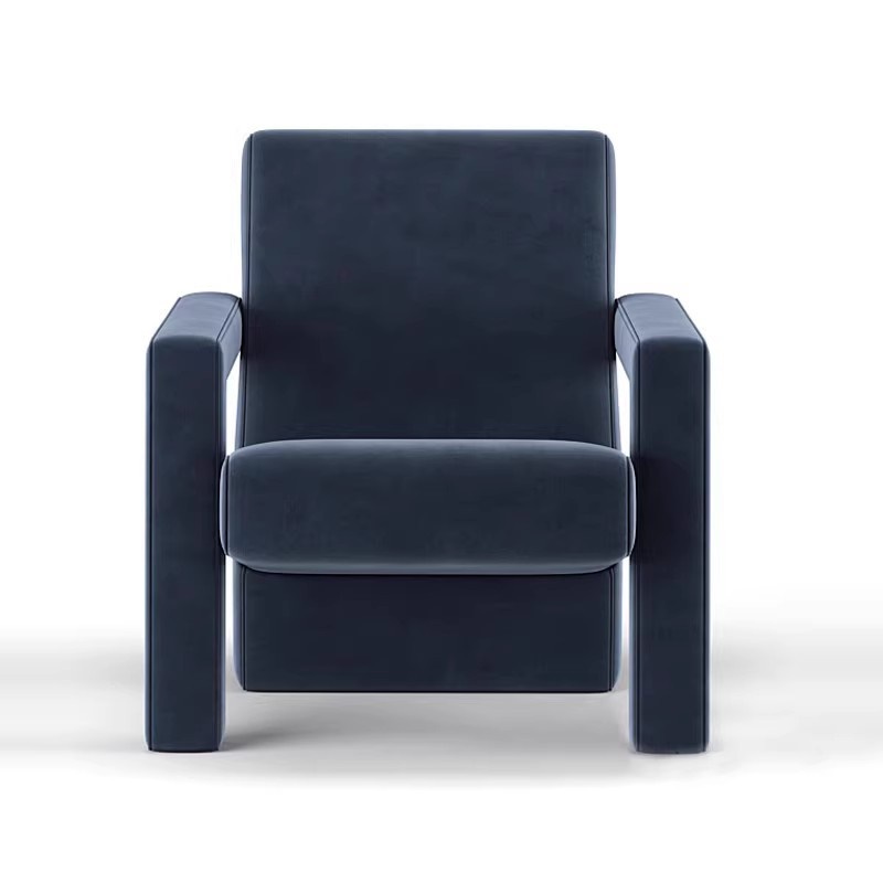 设计北欧单人布艺沙发现代简约创意休闲懒人椅网红休闲沙发