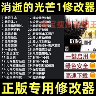 消逝的光芒1消失决定版加强版修改器 Steamepic辅助工具 不含游戏