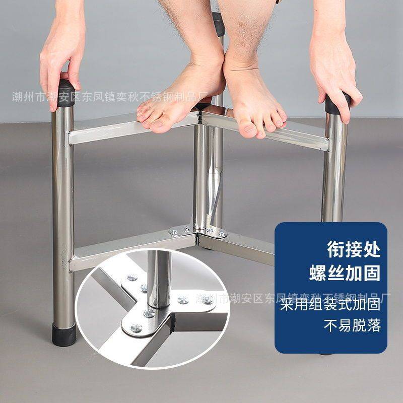 加厚不锈钢桶架保温桶架子开水桶汤桶底座热水桶支架菜板架三角架