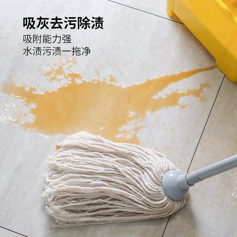 吸水棉拖地拖把桶家用老洗式棉线拖布拖挤水单桶免手纱洗85不脏手
