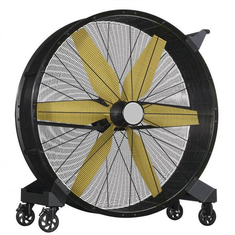 雷豹移动工业风扇EF3622D直流电机500W大功率７档调速转速600rpm