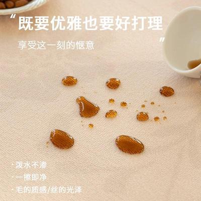 地毯客厅2025新卧室防水免洗可擦地垫中古风沙发法式复古异型家用