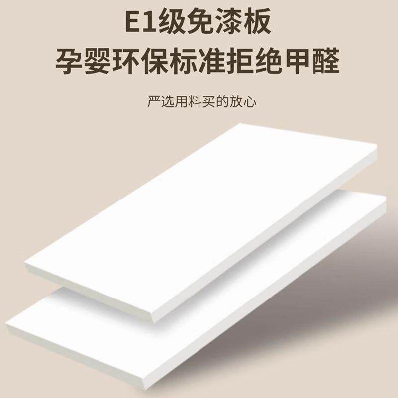 奶油风电视柜茶几一体组合简约现代法式小户型实木白色电视柜客厅