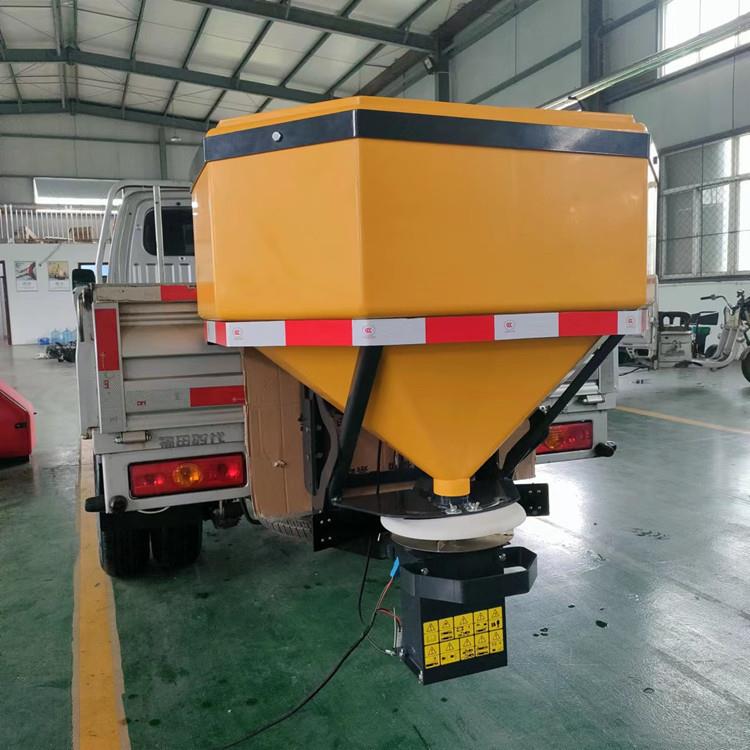 卡车载式皮道路冰除雪撒剂盐机后挂离心式汽SNX-500油除融雪撒布