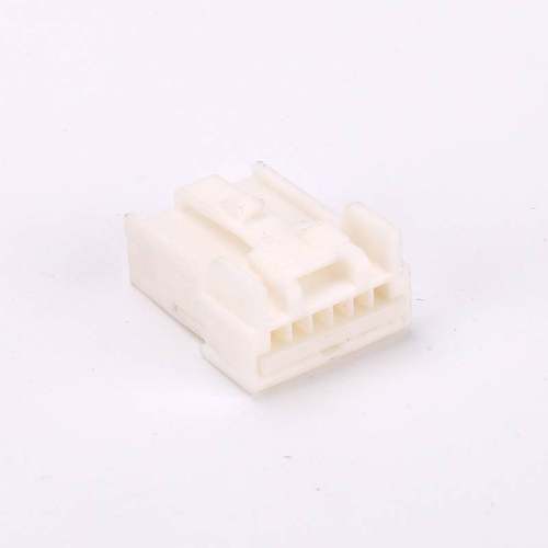 3A06FW-1胡连胶壳 6孔PBT白色 3A08FW 8孔PBT白色压线端子胶壳