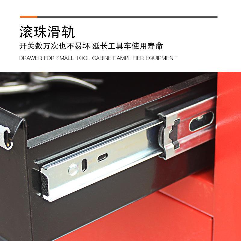 厂家高档工具车4S店汽修双开门工具箱手推移动式铁皮工具柜