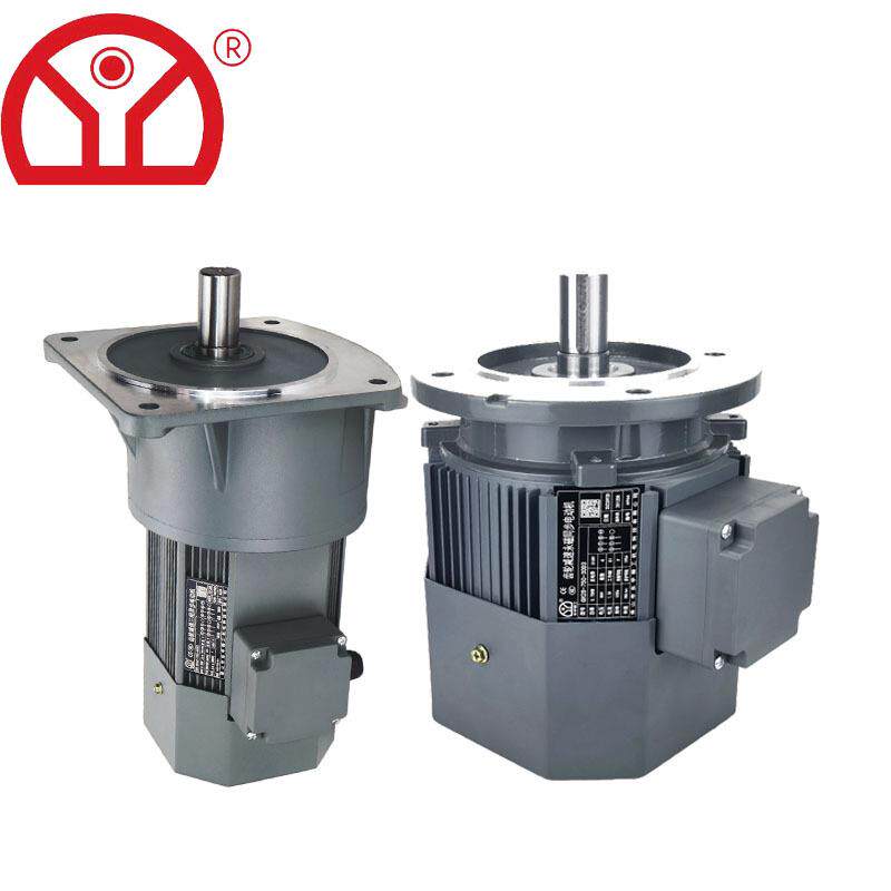 四百瓦一千五百瓦立式齿轮减速电机220v380V三相异步带刹车电动机