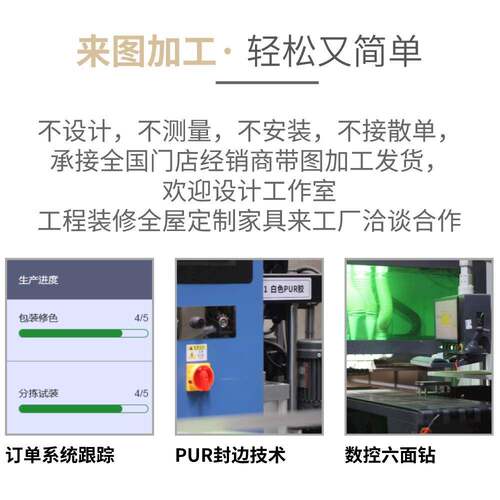 屋家具NF级别全整体套房室SRE板式衣柜客厅一门到E顶实卧木意式家