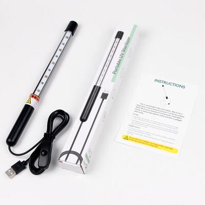 便携GHK式UVC杀紫外线消消毒器持家用小型毒棒车载灭菌手菌灯消毒
