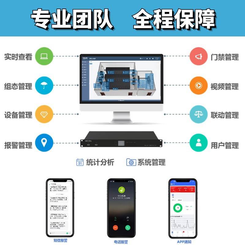 嵌入式动环监控一体机 国产化 机房动力环境监控系统 数据采集器