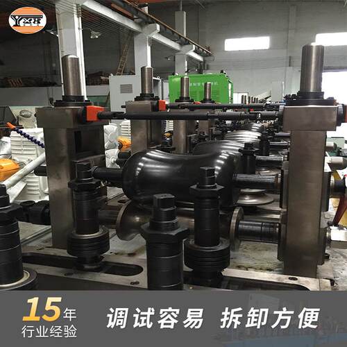 管薄壁不锈管自动制管机钢生产管圆方制XWN管机精密型焊管机