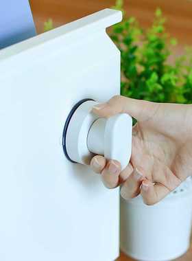 DHD60-WH 韩国dehub吸盘把手卫生间浴室移动门玻璃门把手抽屉拉手