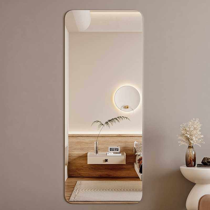 亚克力软镜子全身镜家用贴墙自粘女生卧室全身穿衣镜衣柜试衣镜子,家装主材,浴室镜,淘宝优惠券,粉丝福利购,淘宝优惠卷