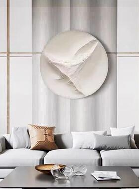 23.06.2手工木雕圆形玄进关墙立壁装饰画手绘油画体肌门理实物挂