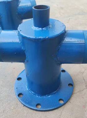 农业灌溉钢制一体高多功能准出水栓标农田用11铸造一体0×75钢制