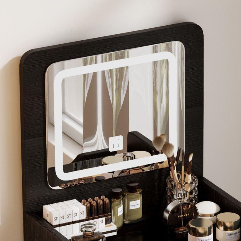 梳妆台妆柜小户型主翻盖化妆台现117代简约收纳柜一体迷公你斗化