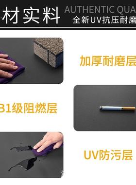 黑色舞地台胶加商用耐纯磨PVC塑胶地板厚革白色摄影T34-H台厂房地