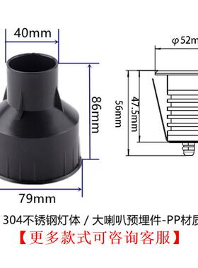 F102防水不庭锈钢偏光led甲板灯埋地灯院广场楼道花园装饰灯灯电