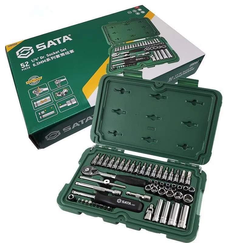 世达小飞套筒套装小飞工具一套修车汽修小棘轮套筒组合全套09002